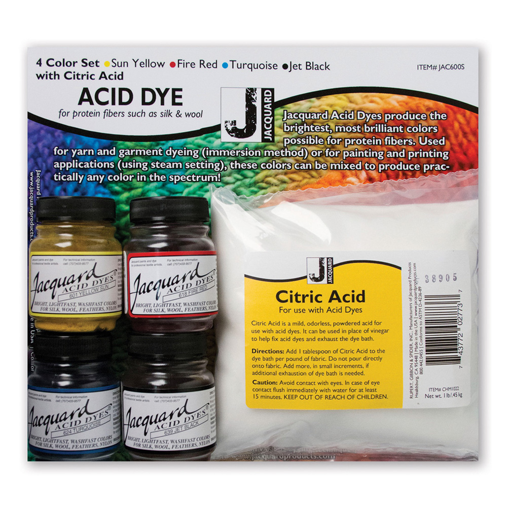 Jacquard Acid Dyes 1/2oz Ecru