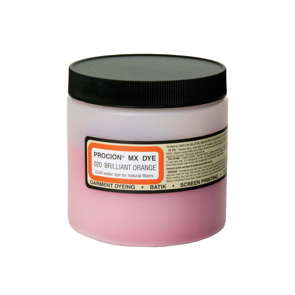Procion Mx Dye 020 Brilliant Orange 8 oz