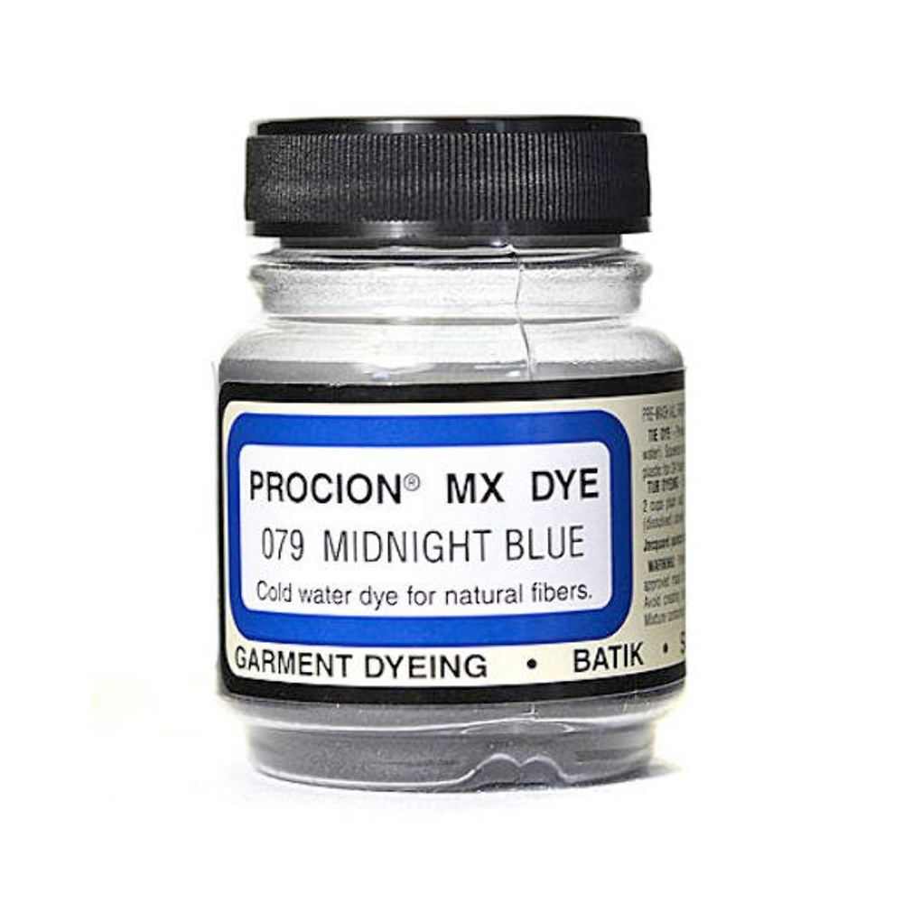 Jacquard Procion MX Dye 2/3 oz Midnight Blue