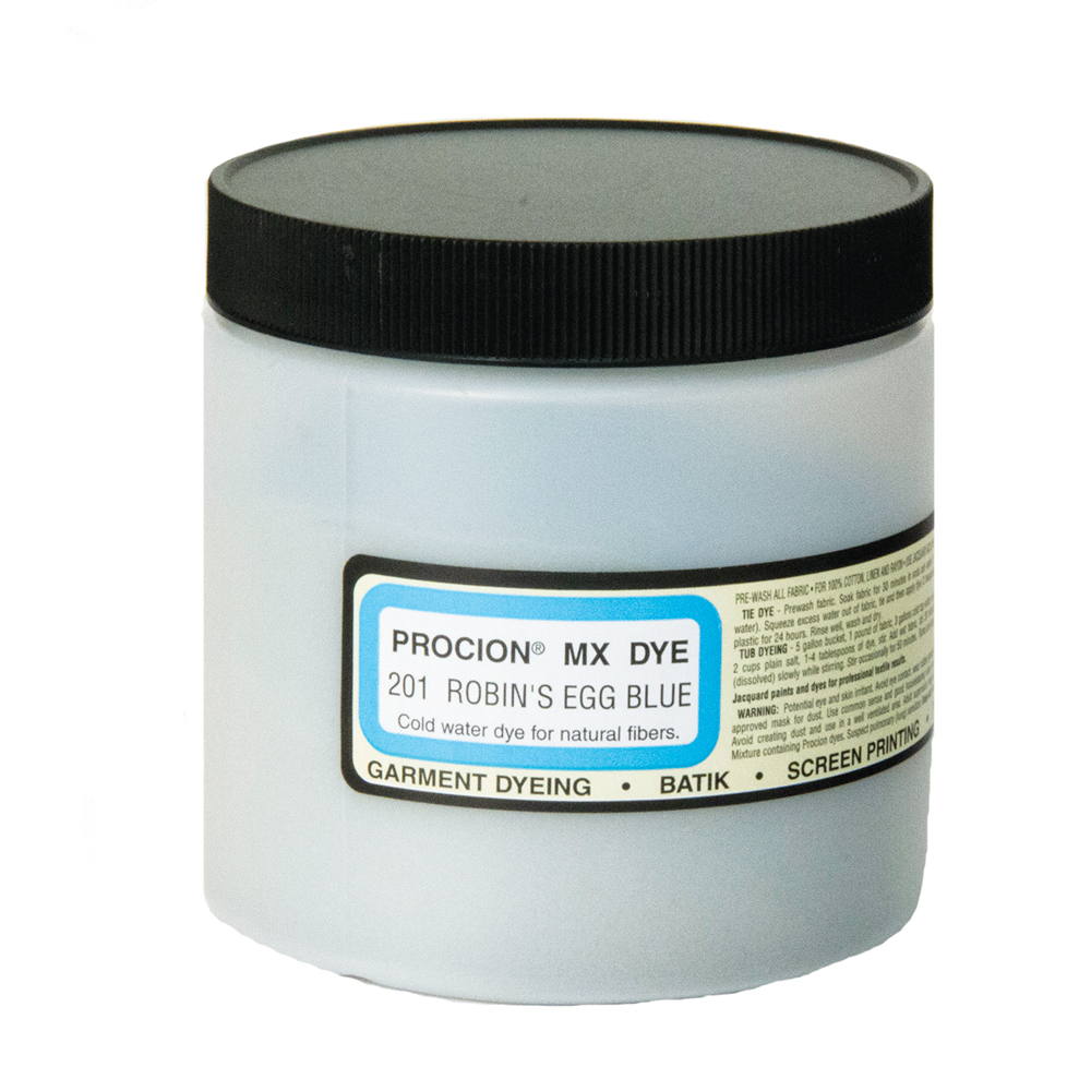 Procion Mx Dye Robins Egg Blue 8 oz