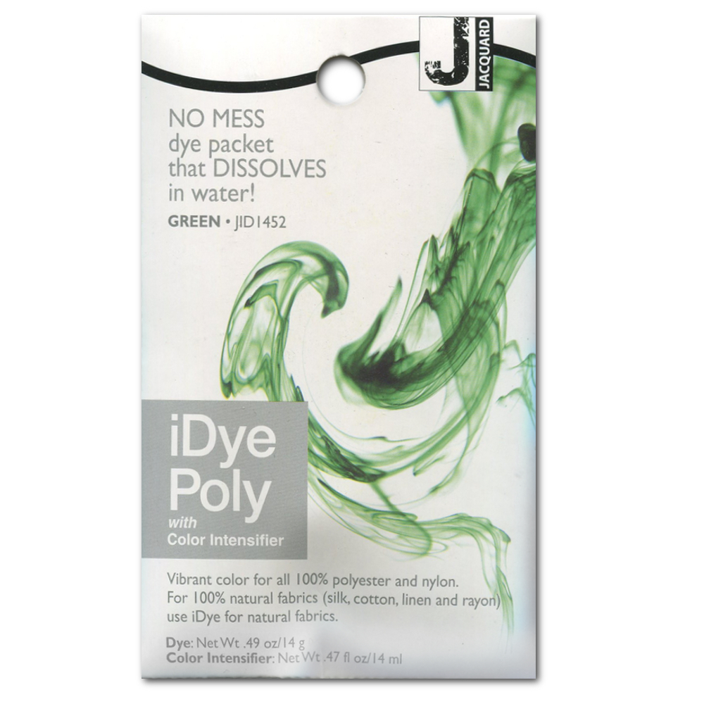 Jacquard Idye Poly: Green