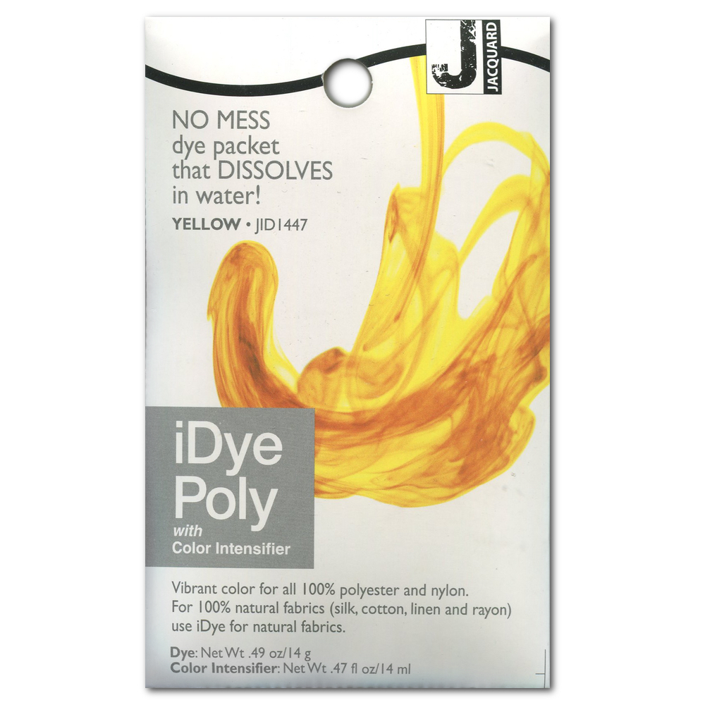 Jacquard Idye Poly: Yellow