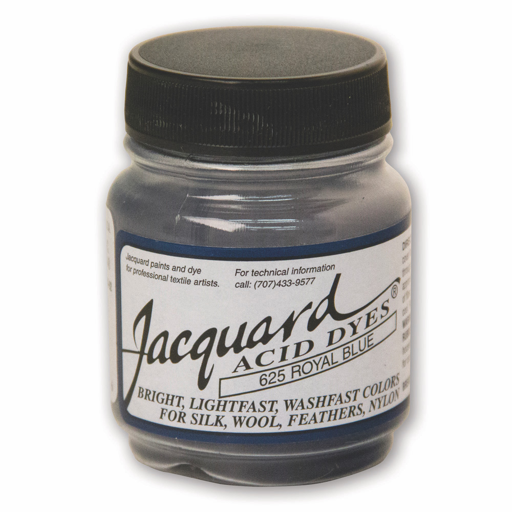 Jacquard Acid Dye 1/2 oz #625 Royal Blue