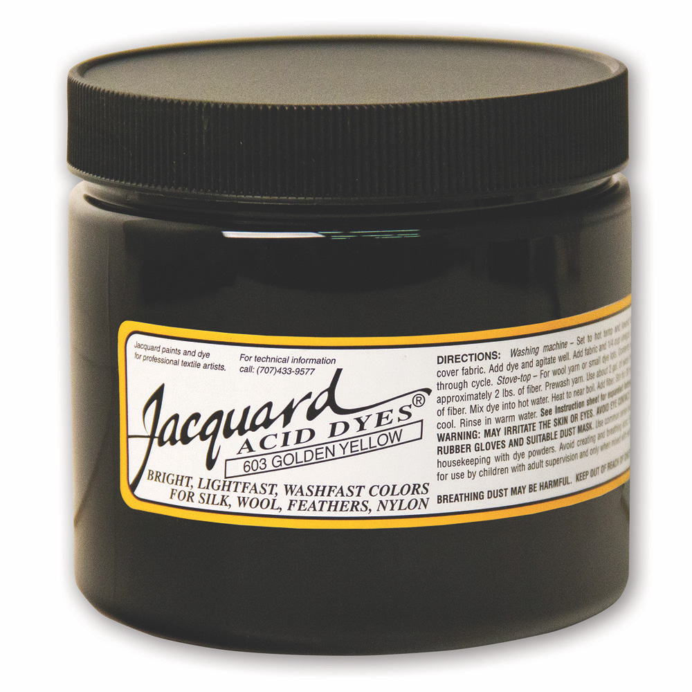 Jacquard Acid Dye 8 oz #603 Golden Yellow