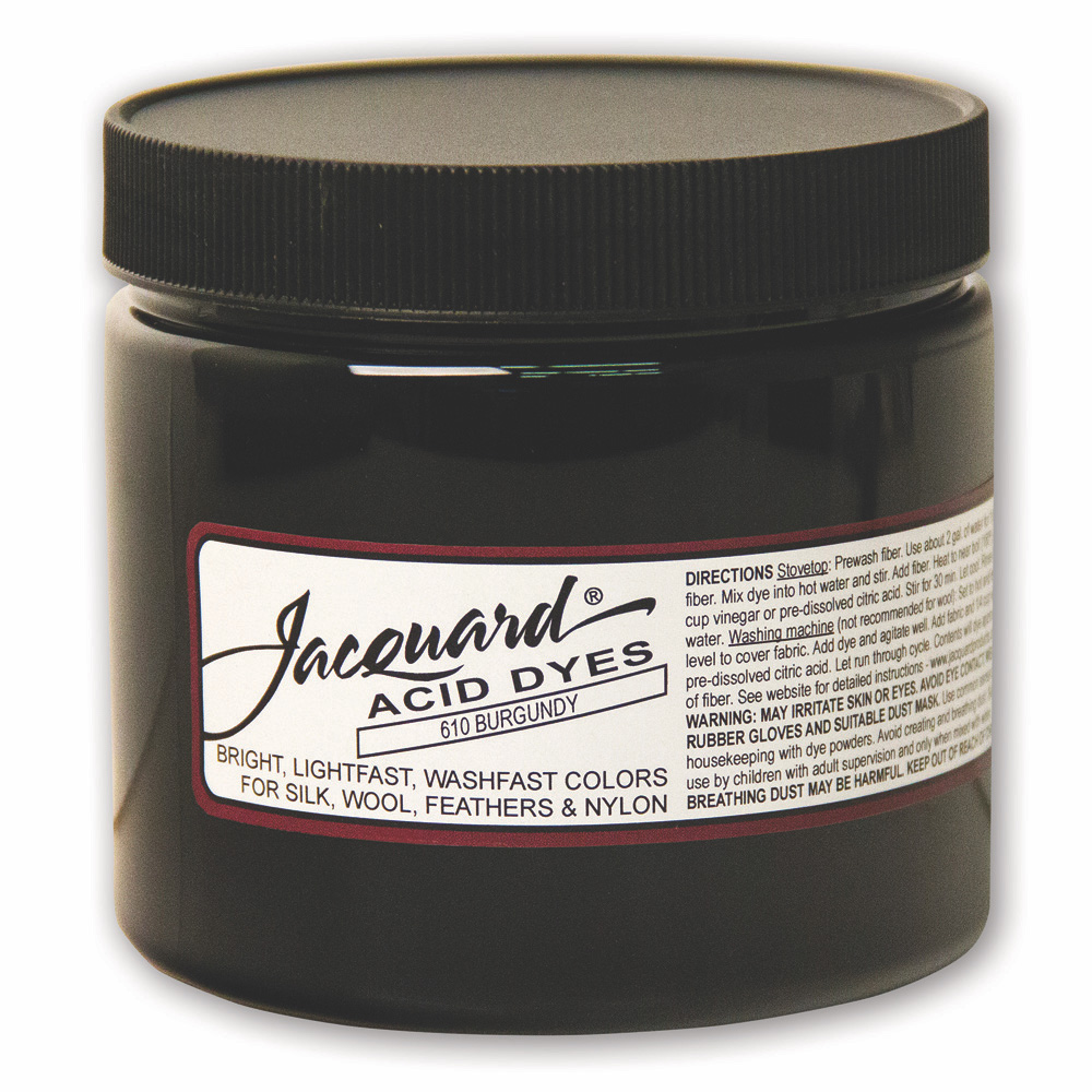 Jacquard Acid Dye 8 oz #610 Burgundy