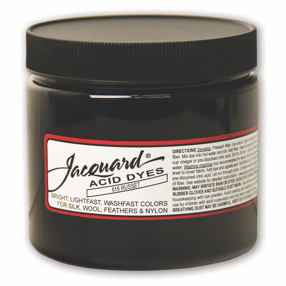 Jacquard Acid Dye 8 oz #616 Russet