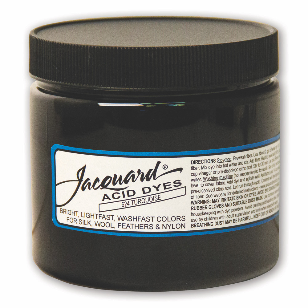 Jacquard Acid Dye 8 oz #624 Turquoise