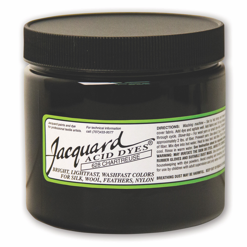 Jacquard Acid Dye 8 oz #628 Chartreuse