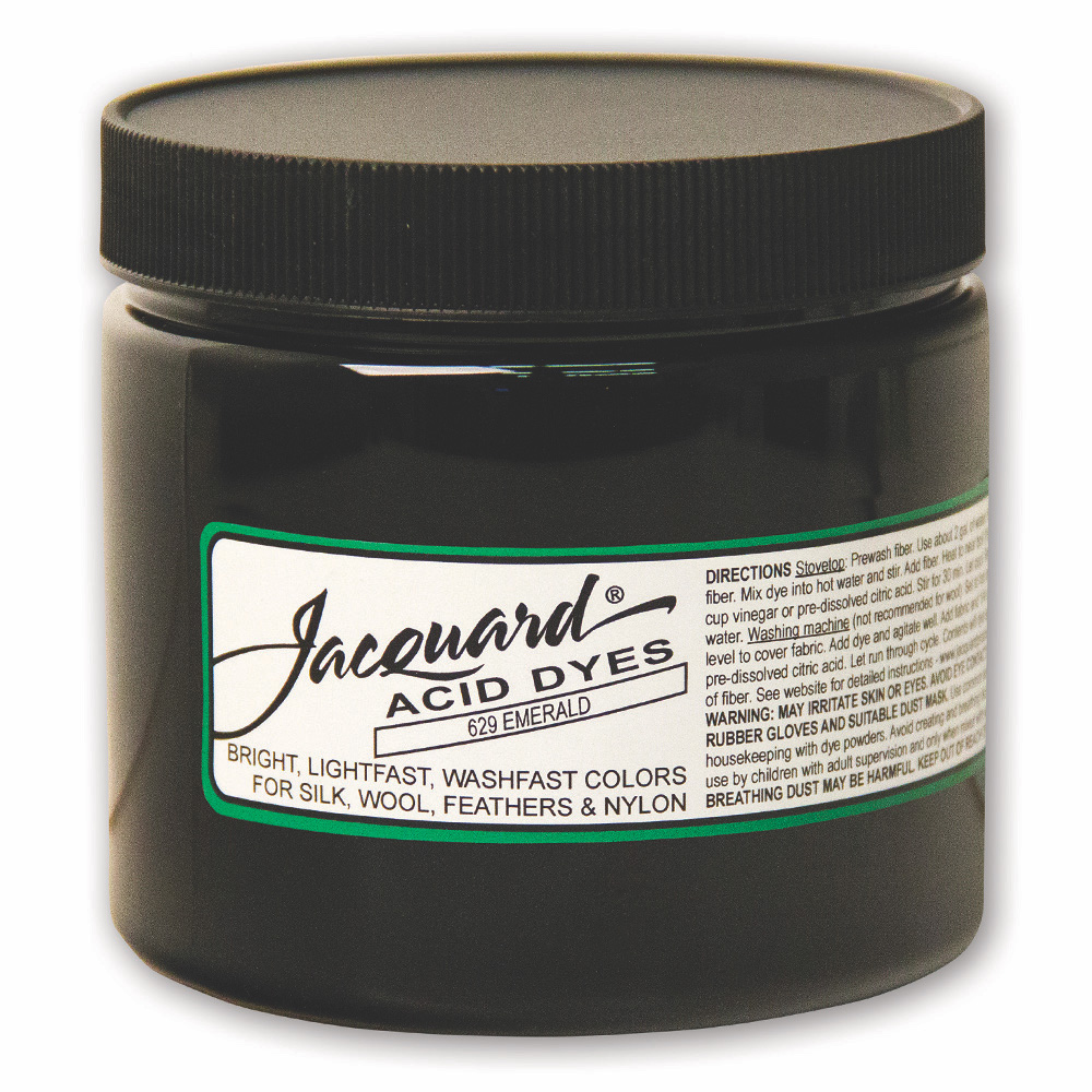 Jacquard Acid Dye 8 oz #629 Emerald