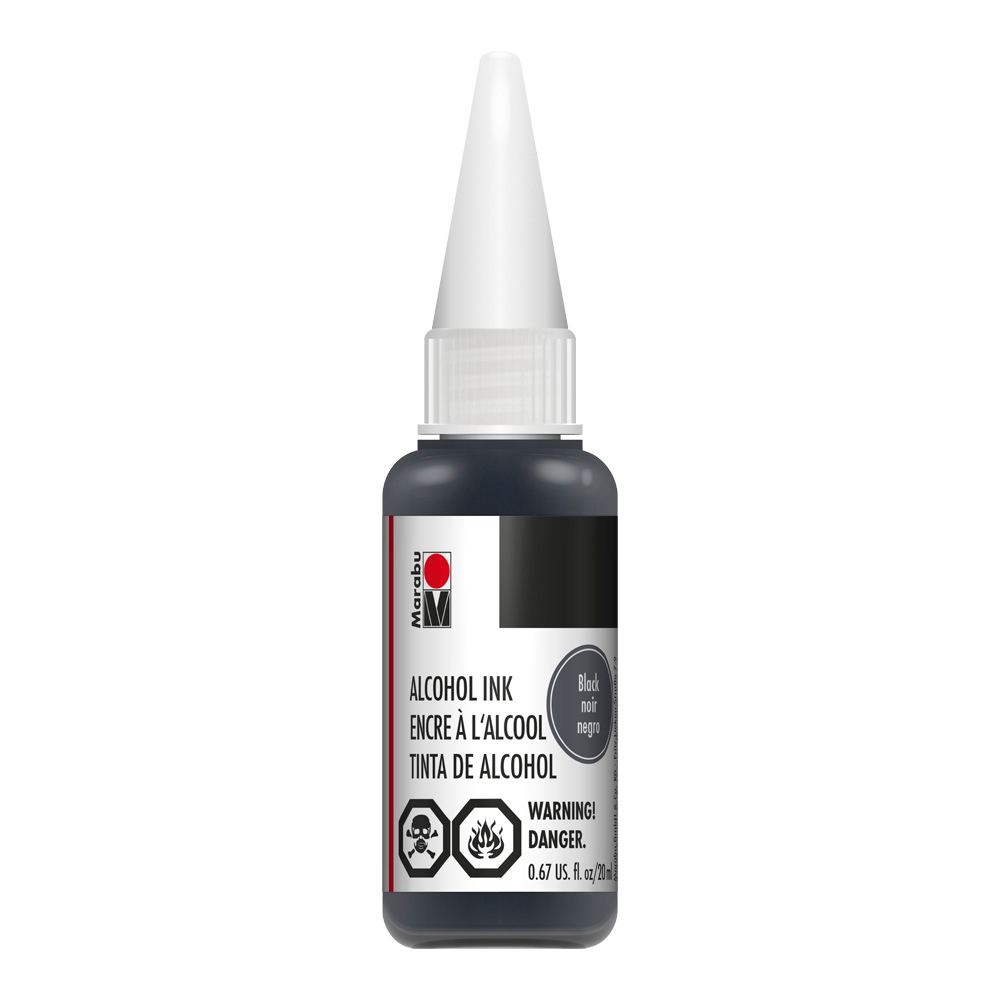 Marabu Alcohol Ink - Black 20 ml