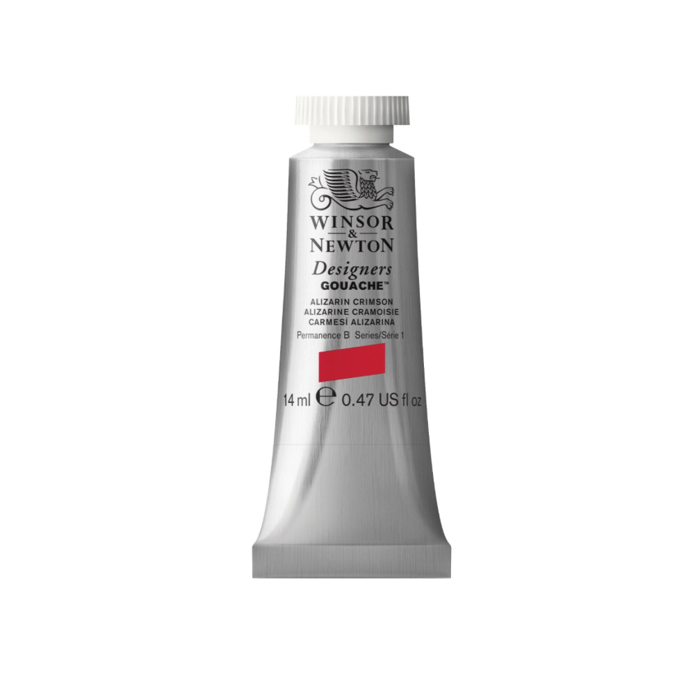 W&N Designers Gouache 14 ml Alizarin Crimson