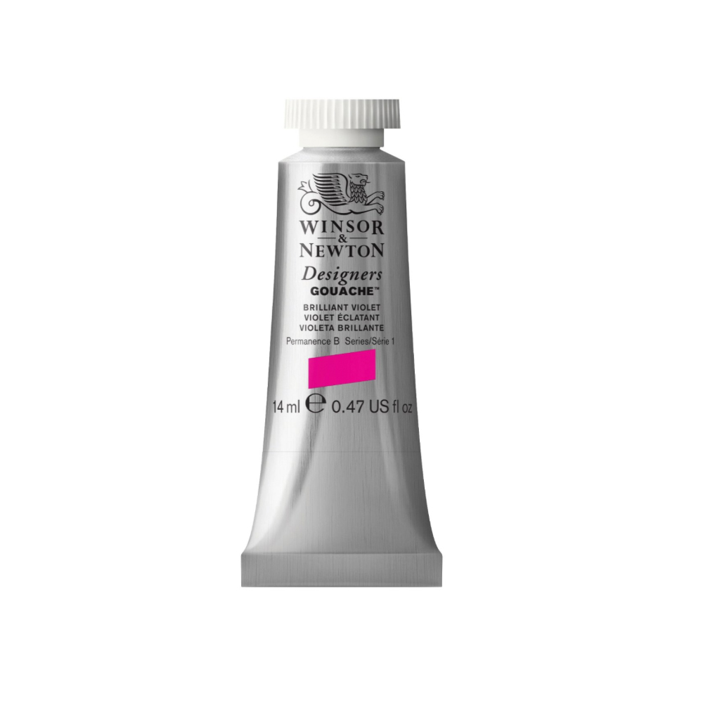 W&N Designers Gouache 14ml Brilliant Violet