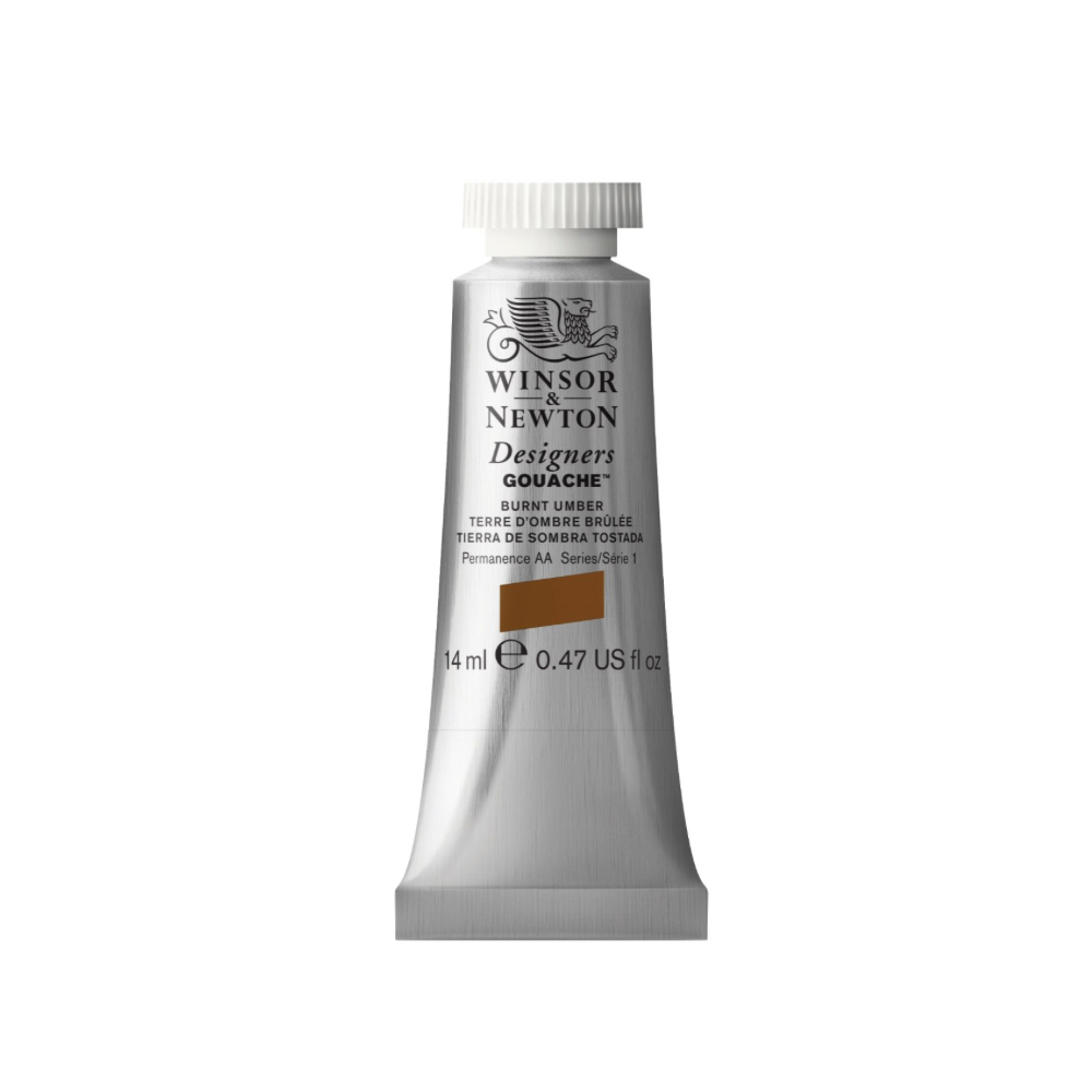 W&N Designers Gouache 14 ml Burnt Umber