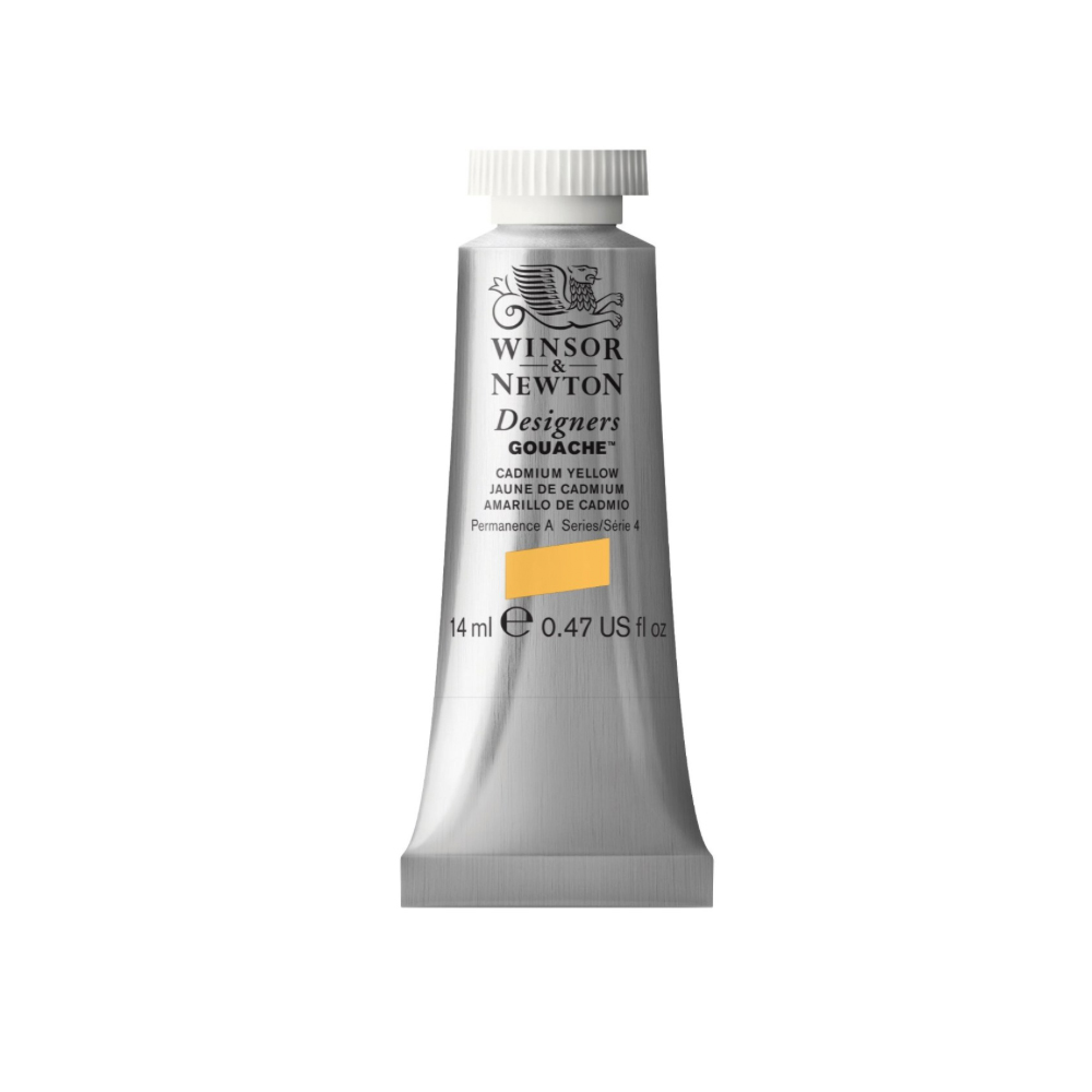 W&N Designers Gouache 14 ml Cadmium Yellow