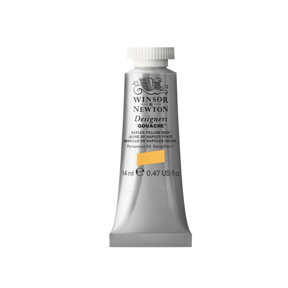 W&N Designers Gouache 14 ml Naples Yellow Dee