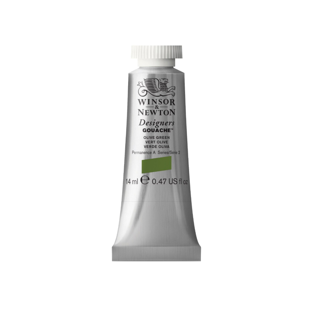 W&N Designers Gouache 14ml Olive Green