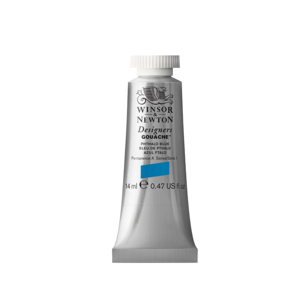 W&N Designers Gouache 14 ml Pthalo Blue