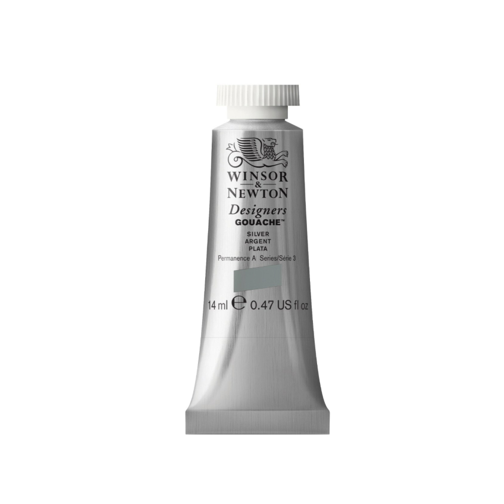 W&N Designers Gouache 14 ml Silver