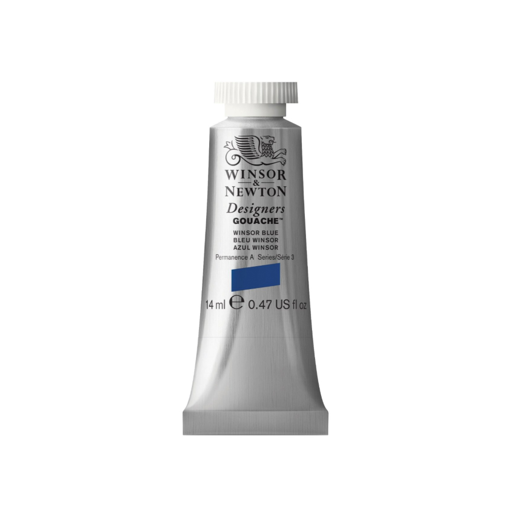 W&N Designers Gouache 14 ml Winsor Blue