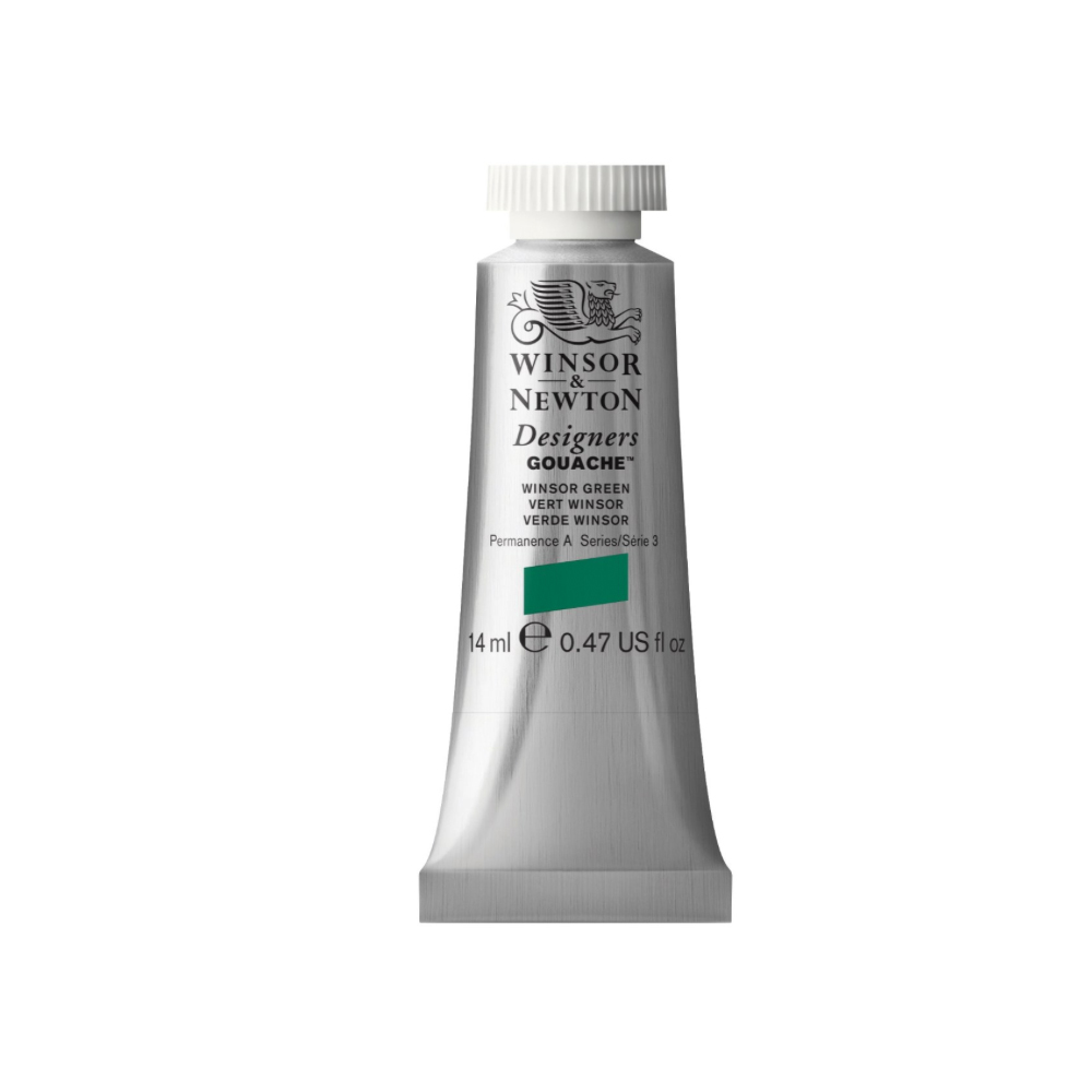 W&N Designers Gouache 14 ml Winsor Green