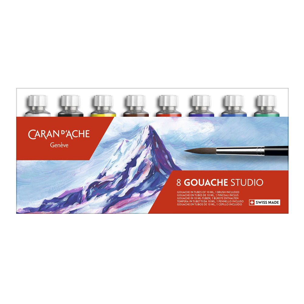 Gouache Studio Set 8 10 ml Tubes