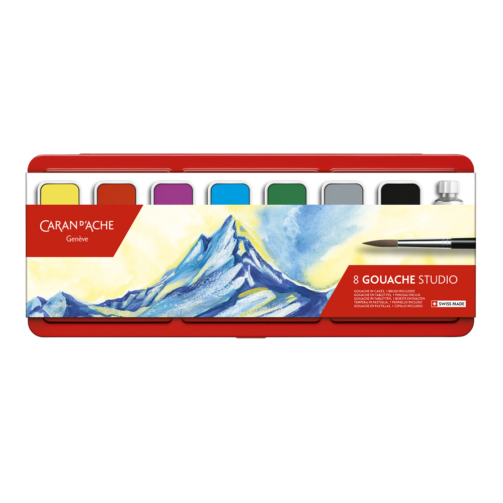 Gouache Studio Set of 8 Pans