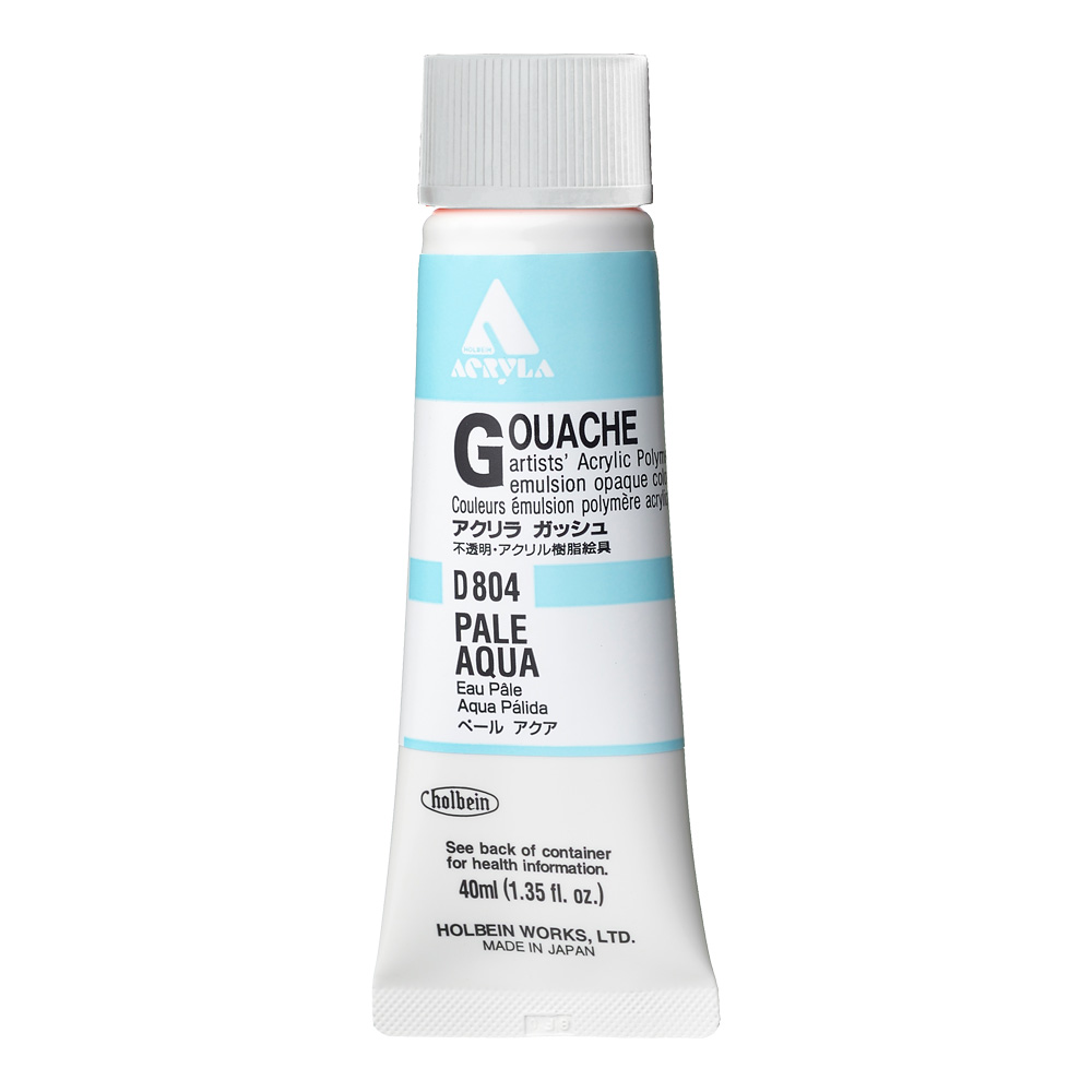 Holbein Acrylic Gouache 40 ml Pale Aqua