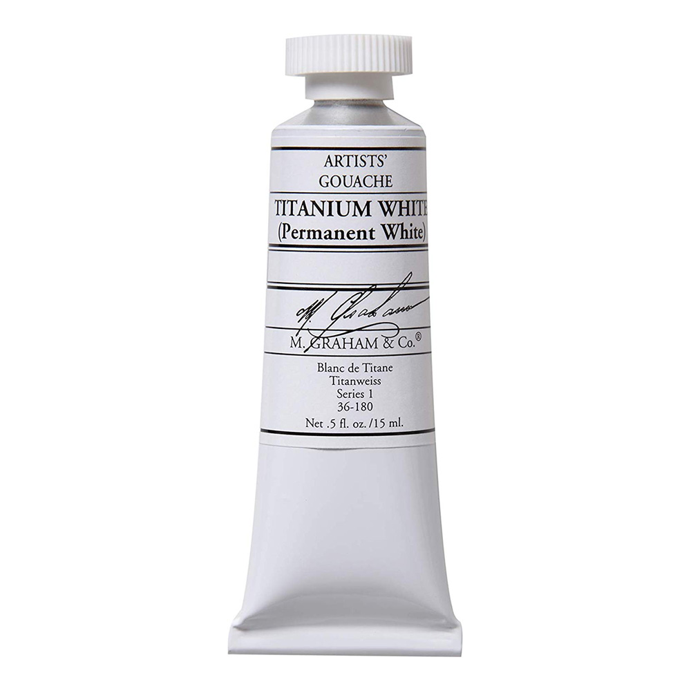 M. Graham Gouache 15 ml Titanium White