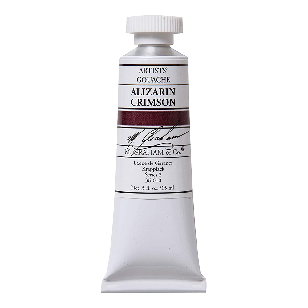 M. Graham Gouache 15 ml Alizarin Crimson