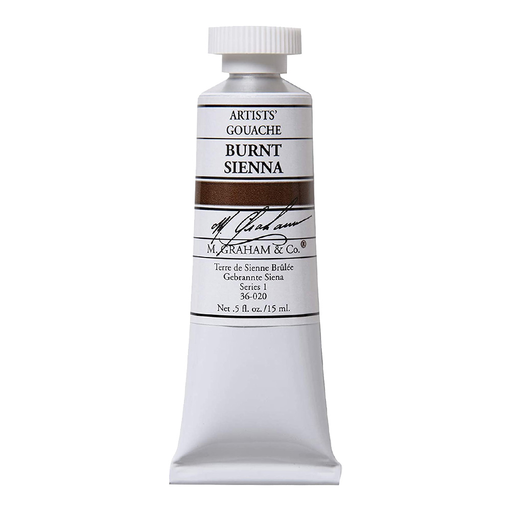 M. Graham Gouache 15 ml Burnt Sienna