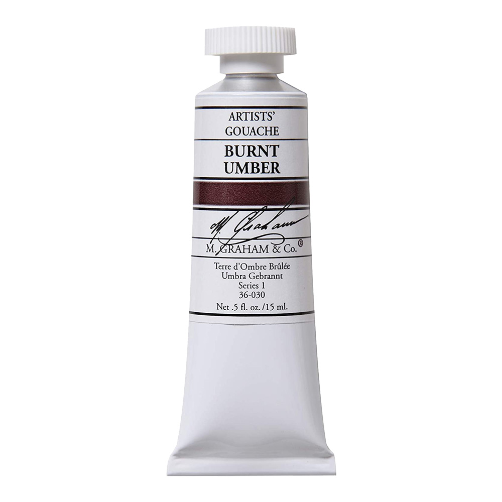 M. Graham Gouache 15 ml Burnt Umber