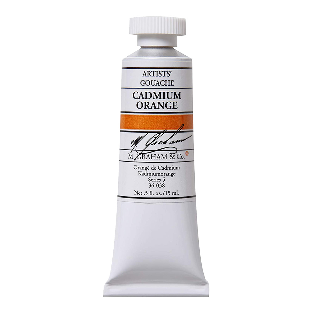 M. Graham Gouache 15 ml Cadmium Orange