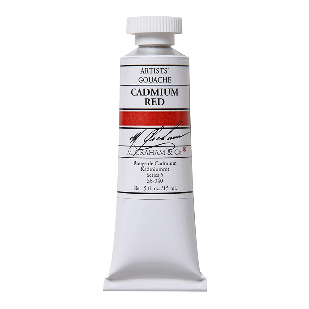 M. Graham Gouache 15 ml Cadmium Red