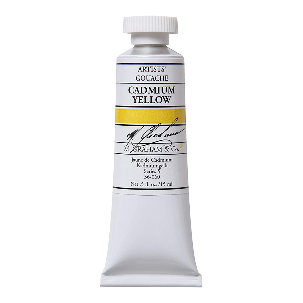 M. Graham Gouache 15 ml Cadmium Yellow