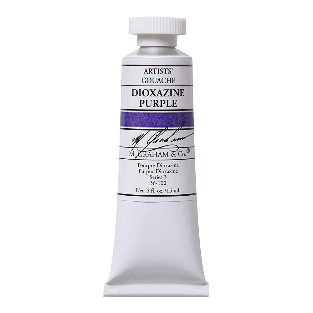 M. Graham Gouache 15 ml Dioxazine Purple