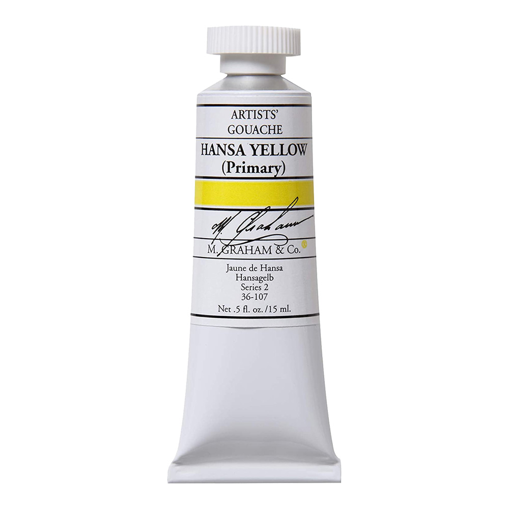 M. Graham Gouache 15 ml Hansa Yellow Primary