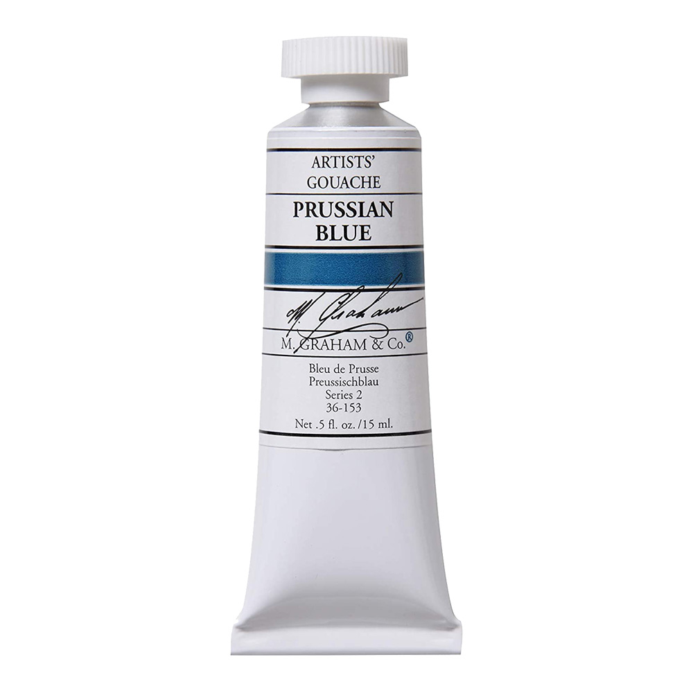 M. Graham Gouache 15 ml Prussian Blue