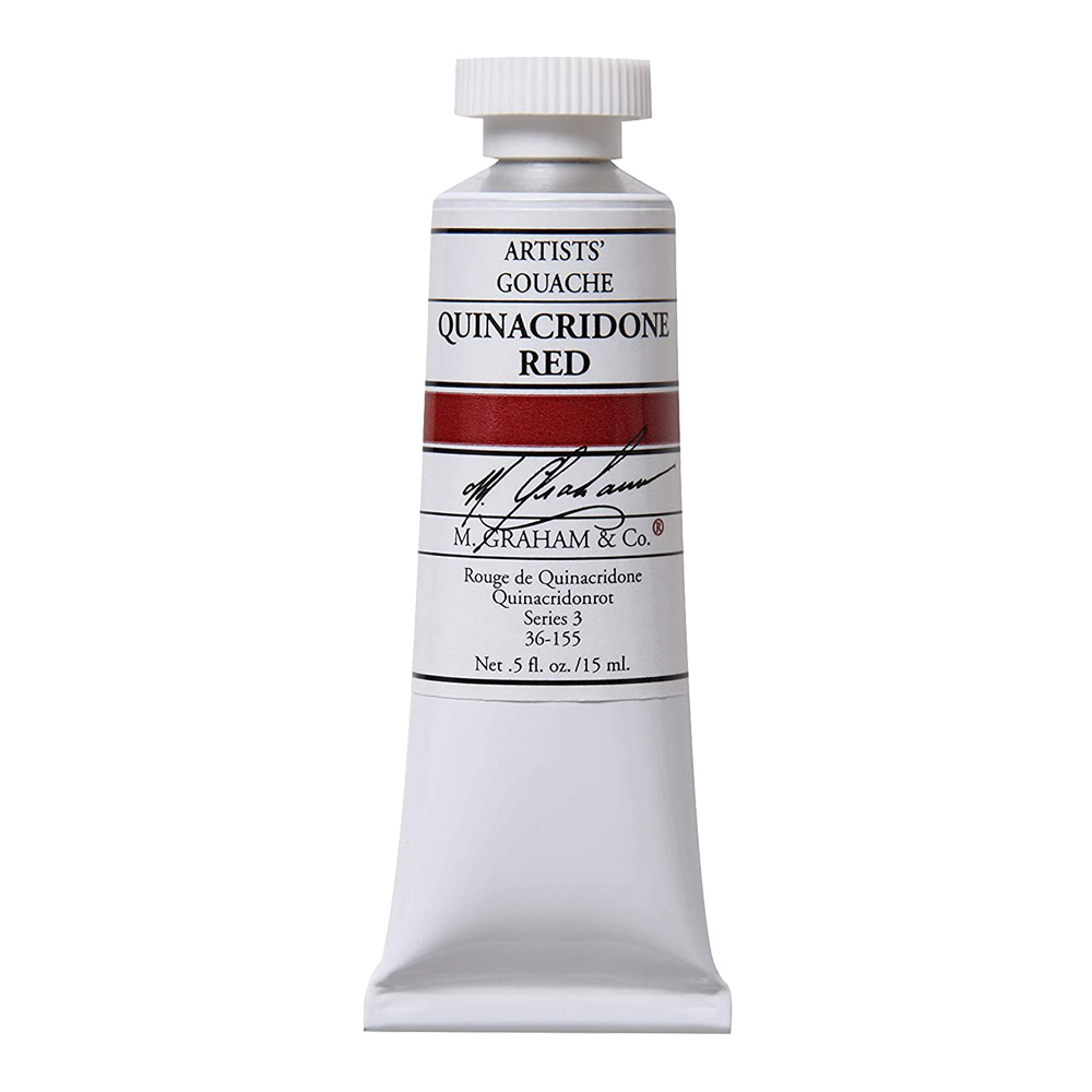 M. Graham Gouache 15 ml Quinacridone Red