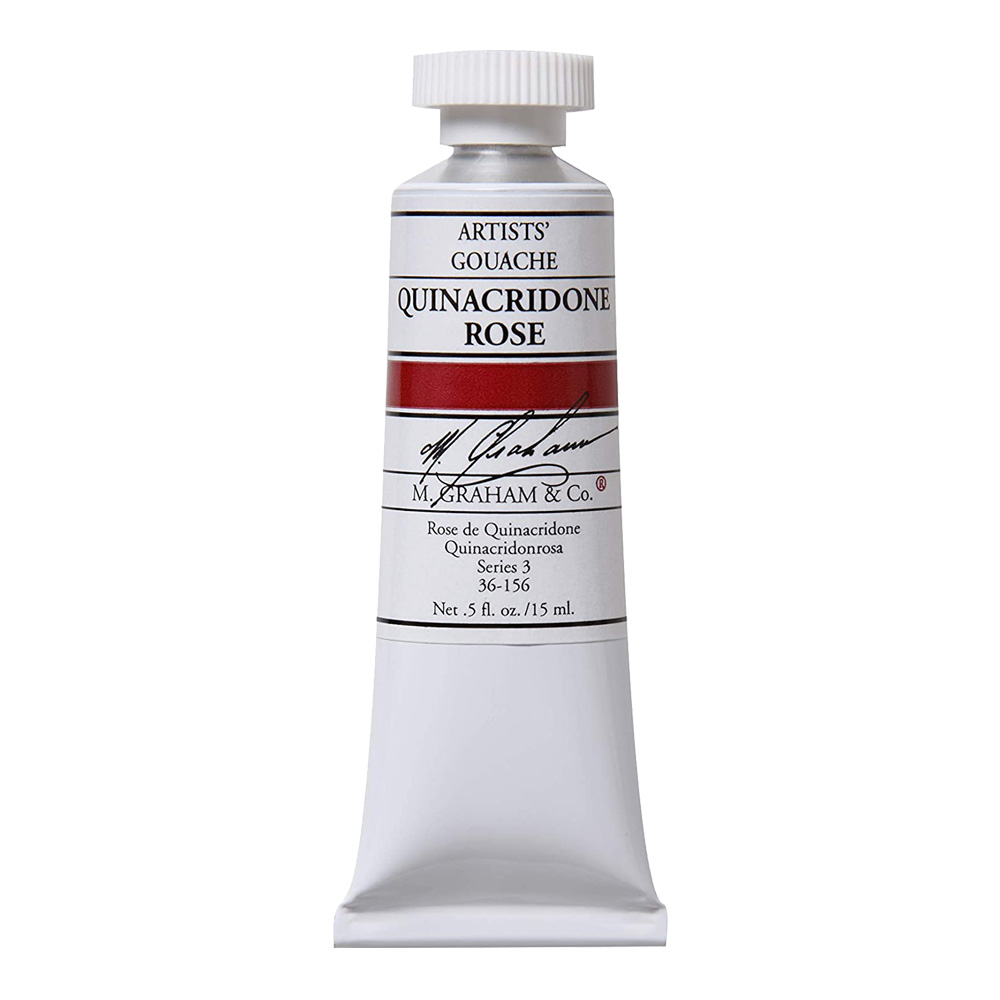 M. Graham Gouache 15 ml Quinacridone Rose