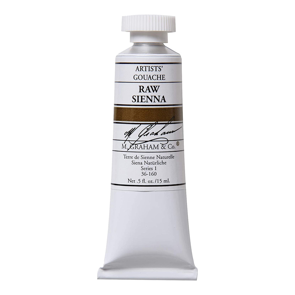 M. Graham Gouache 15 ml Raw Sienna