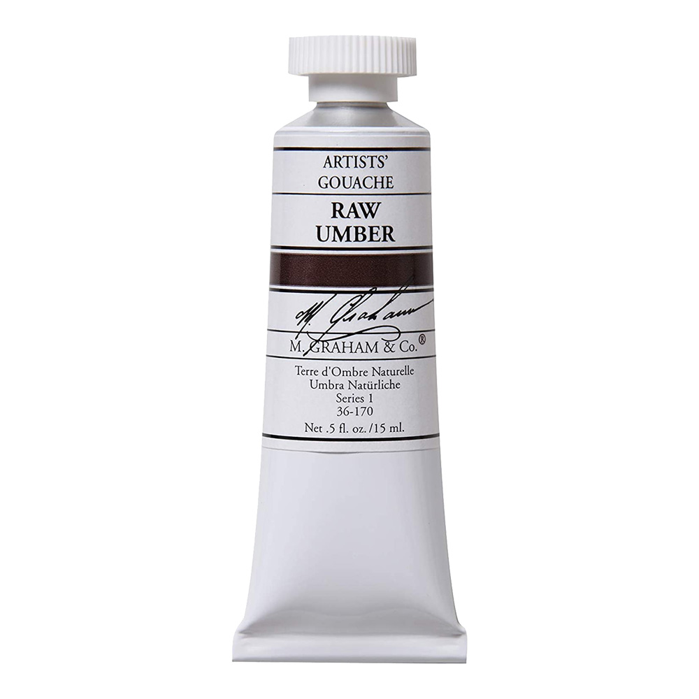 M. Graham Gouache 15 ml Raw Umber