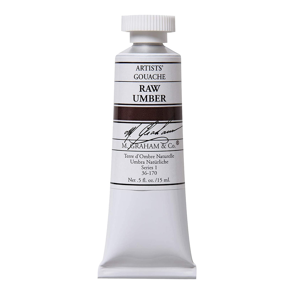 M. Graham Gouache 15 ml Raw Umber