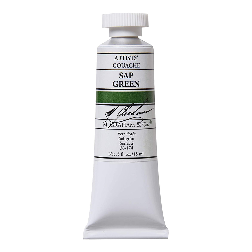 M. Graham Gouache 15 ml Sap Green