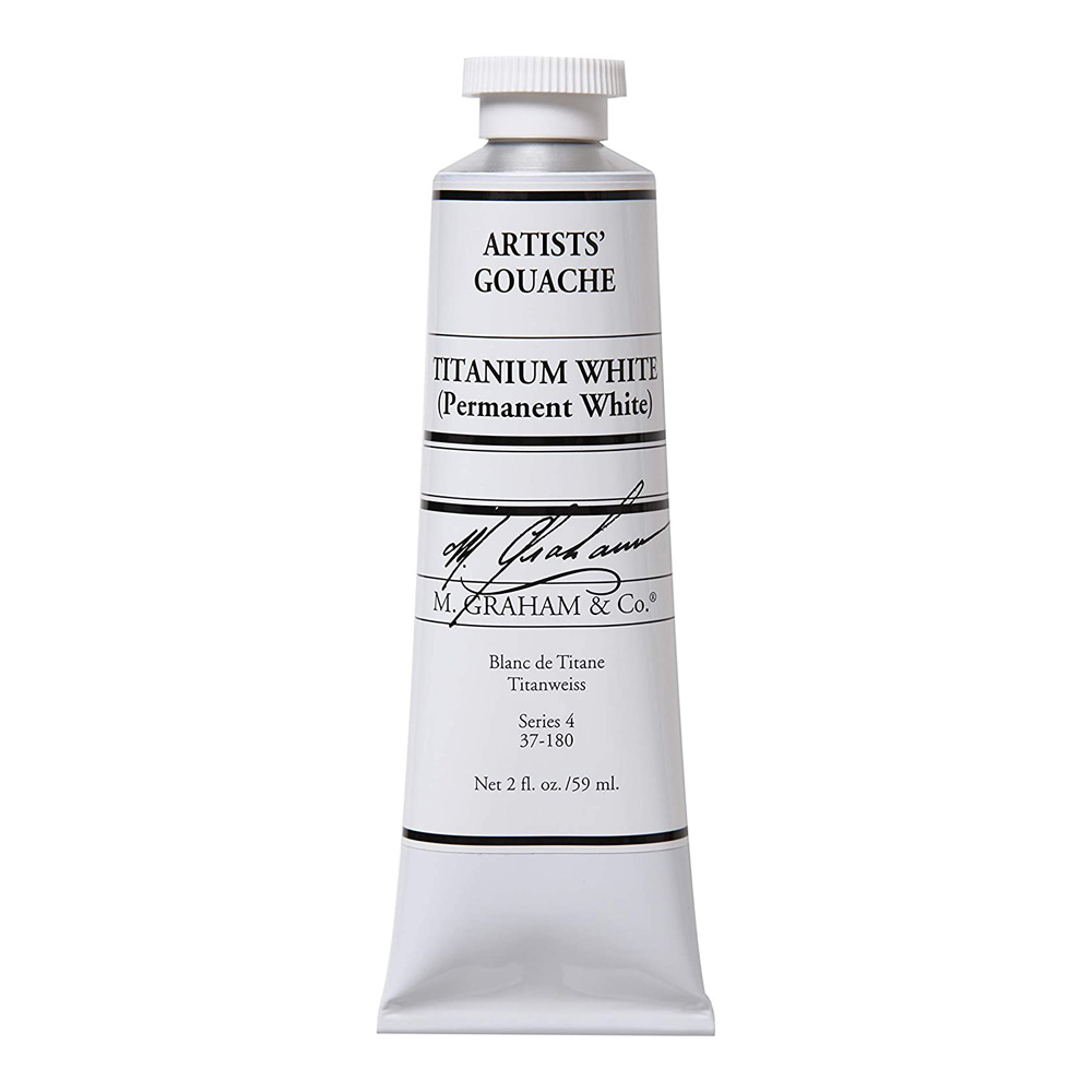 M. Graham Gouache 60 ml Titanium White