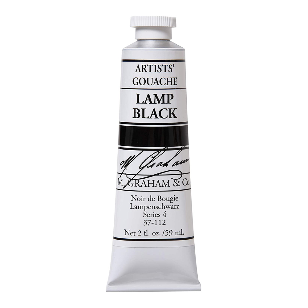 M. Graham Gouache 60 ml Lamp Black