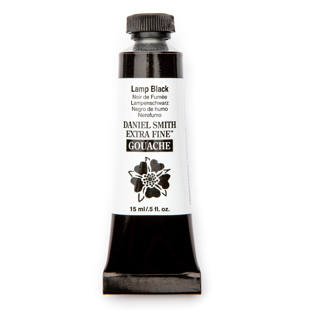 Daniel Smith Gouache 15 ml Lamp Black