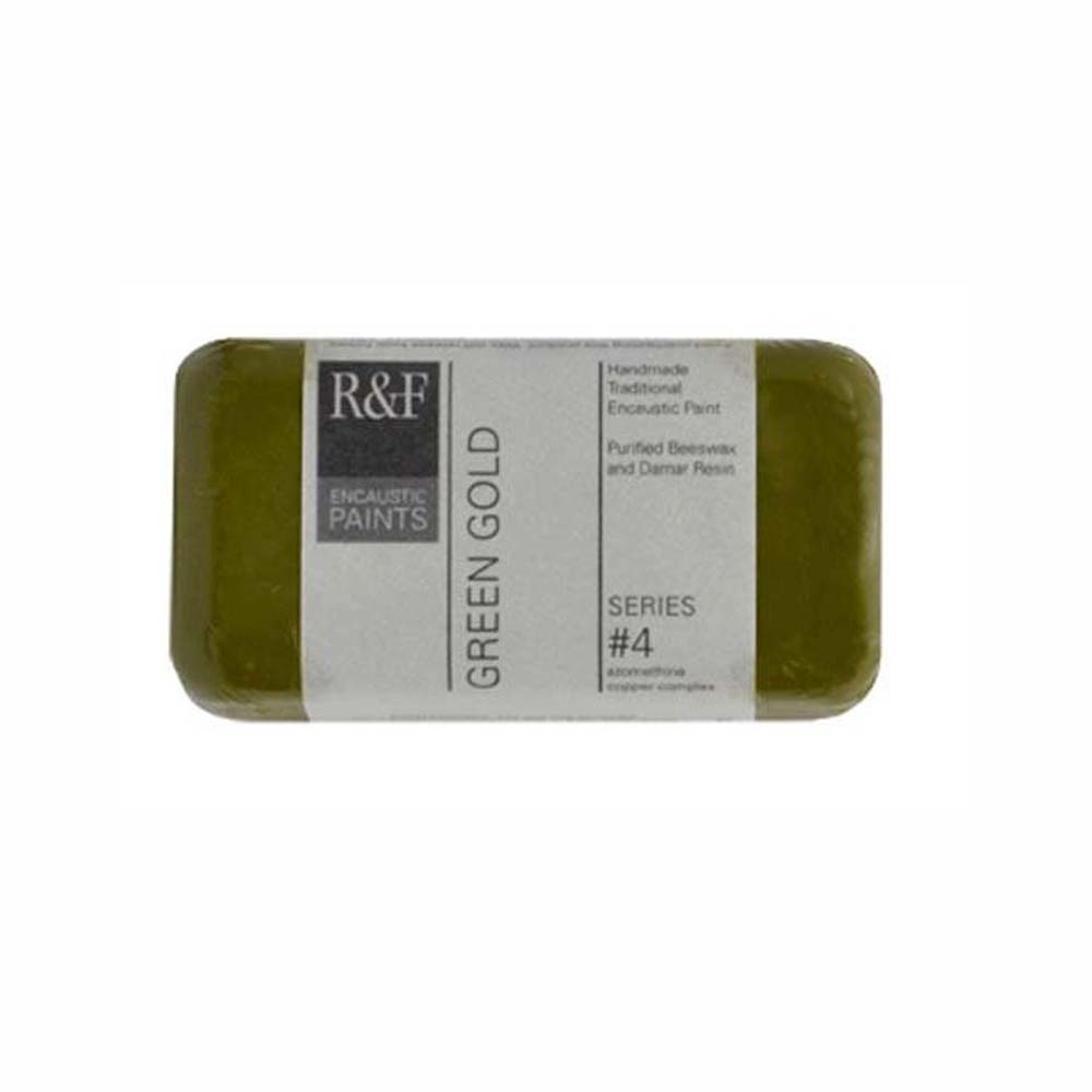 Encaustic 40 ml Green Gold