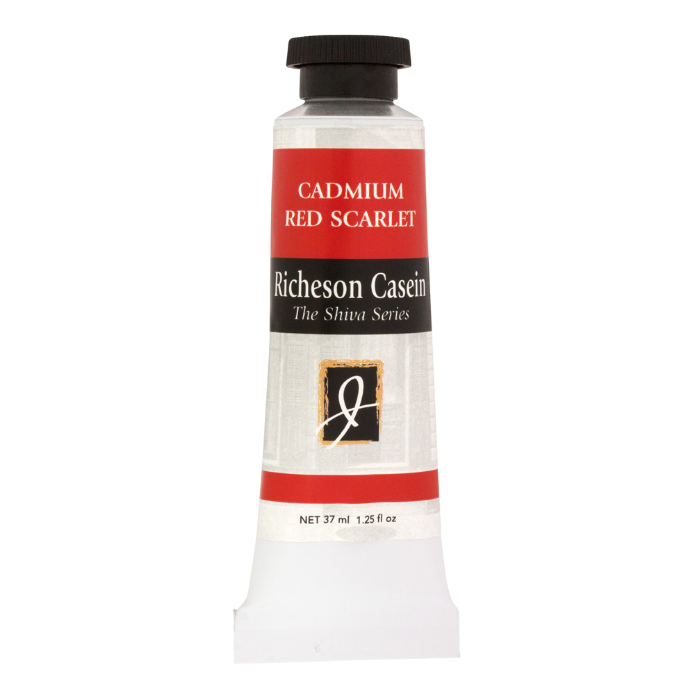 Richeson Artist Casein Cadmium Rd Scrlt 37ml