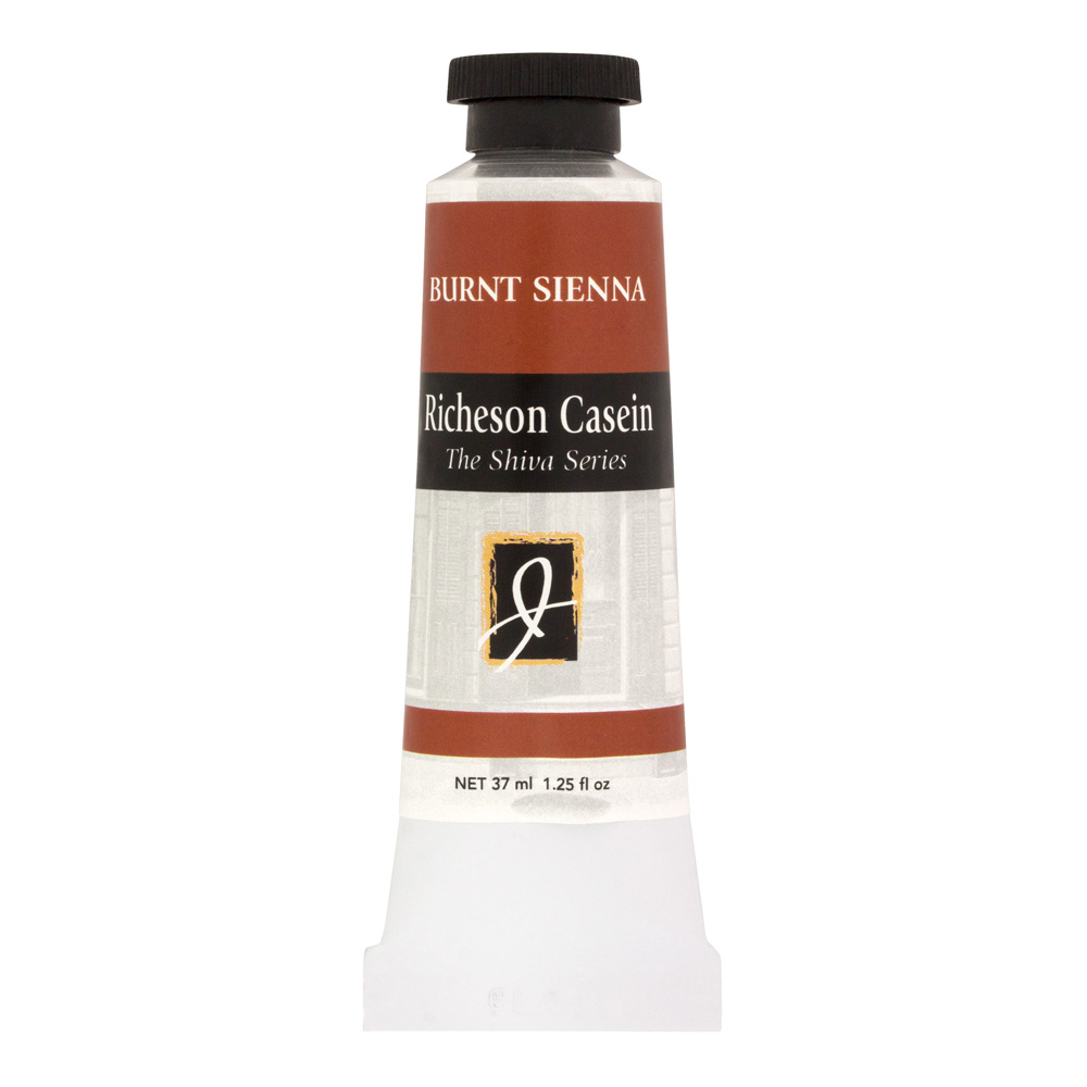 Richeson Artist Casein Burnt Sienna 37ml