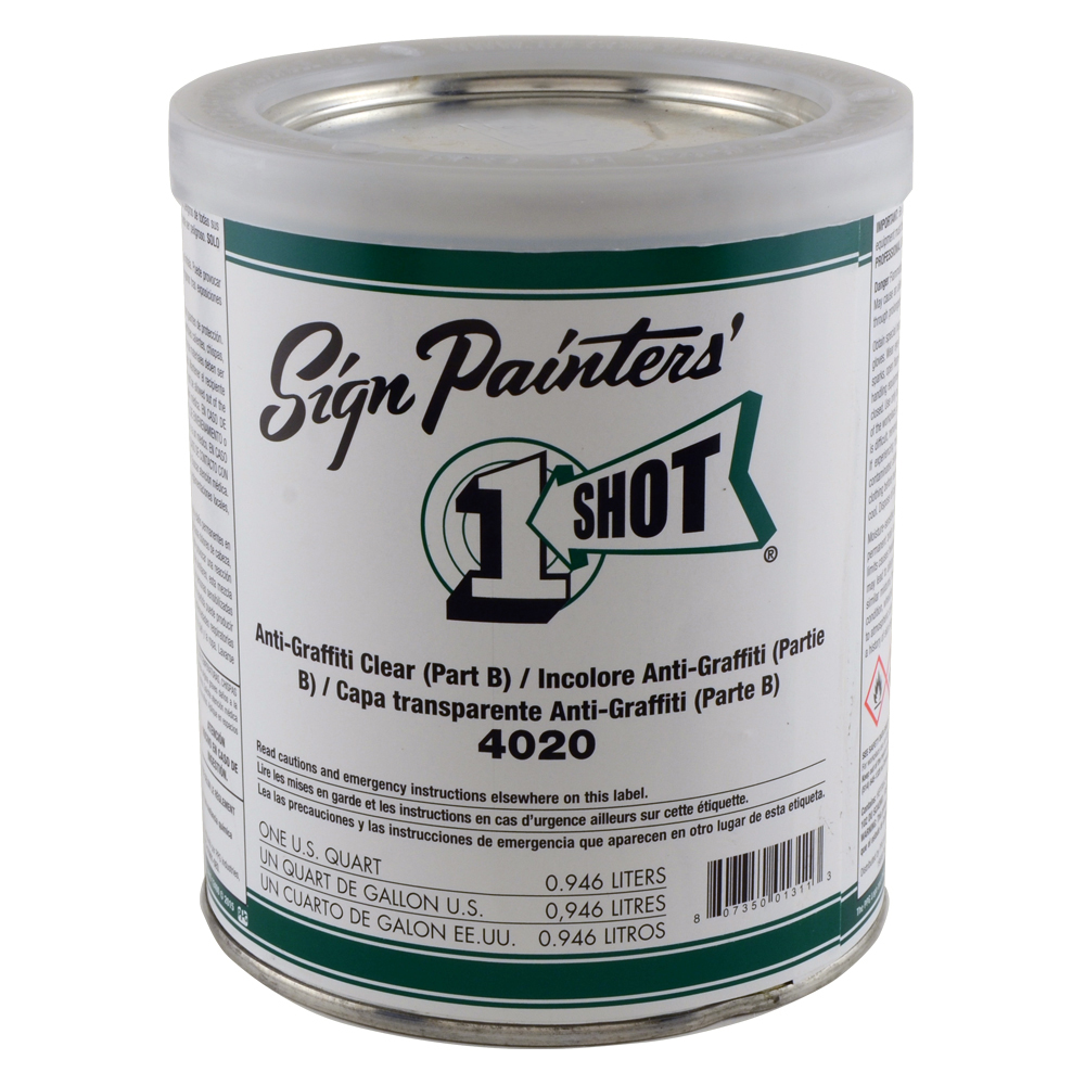 1Shot Anti-Graffiti Pt B Gloss Quart 4020/04